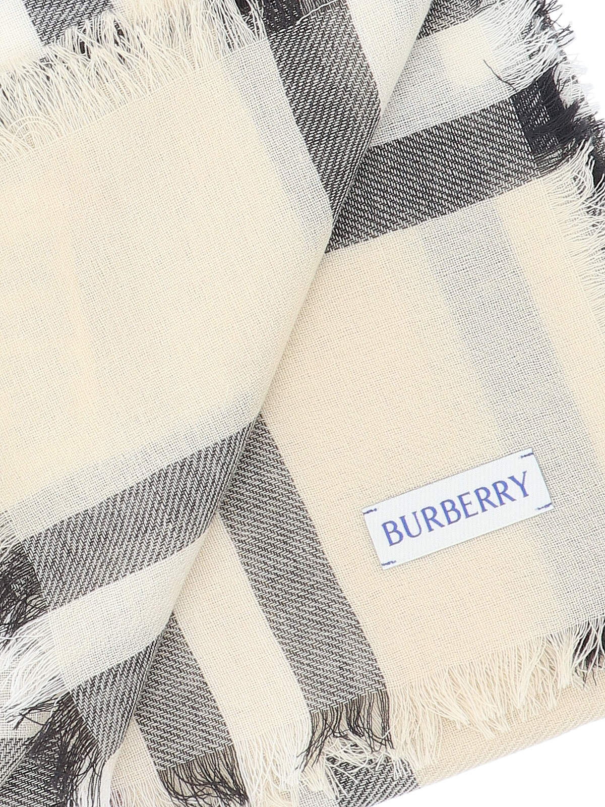 Burberry Scarfs White Wool