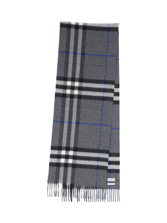 Burberry Scarfs Grey Cashmere