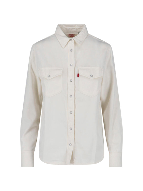 Levi'S Strauss 60% Lyocell shirt in white