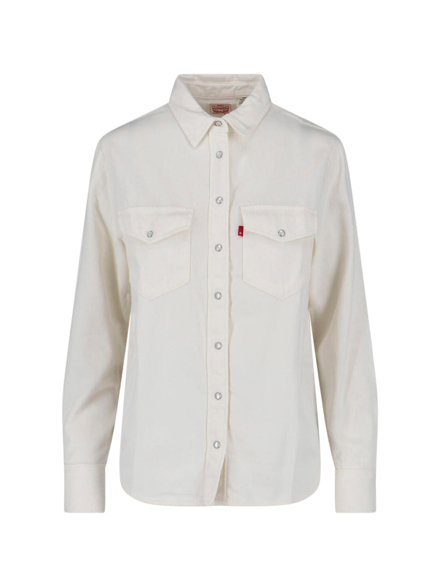 Levi'S Strauss 60% Lyocell shirt in white