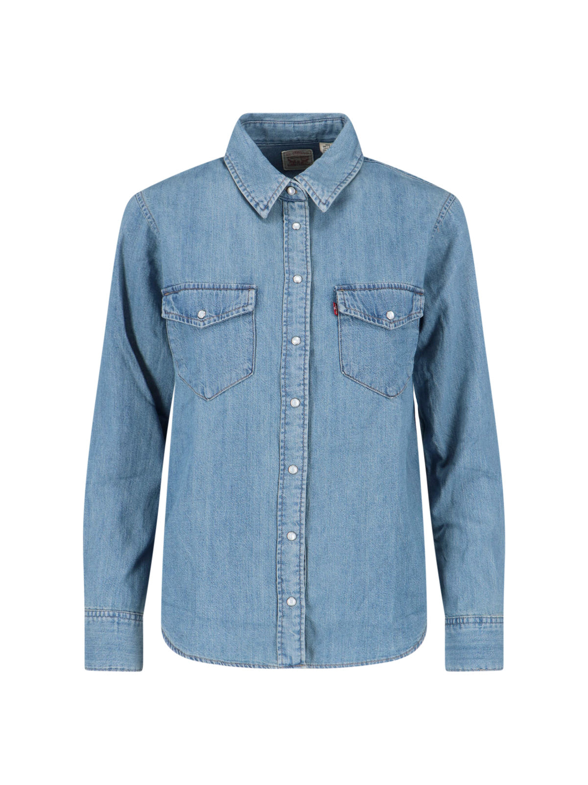 LEVIS STRAUSS Shirts Blue Cotton