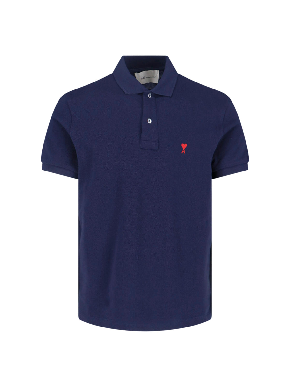 Ami T-shirts and Polos Blue Organic Cotton