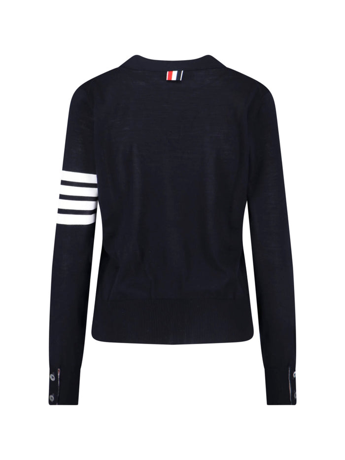 Thom Browne Sweaters Blue Virgin Wool