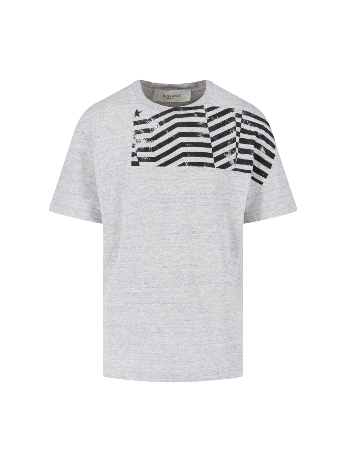 Golden Goose T-shirts and Polos Grey Cotton