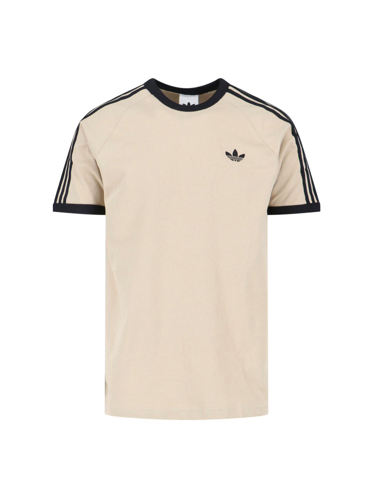 Adidas T-shirts and Polos Beige Cotton
