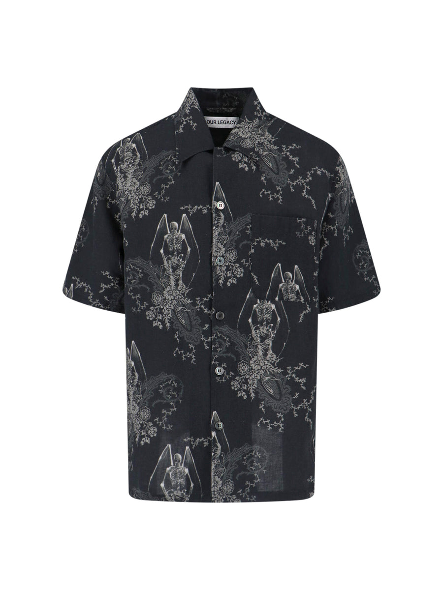 Our Legacy 55% Cotton shirt in black