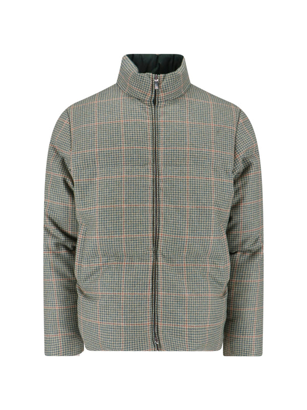 Thom Browne 100% Wool down jacket in green