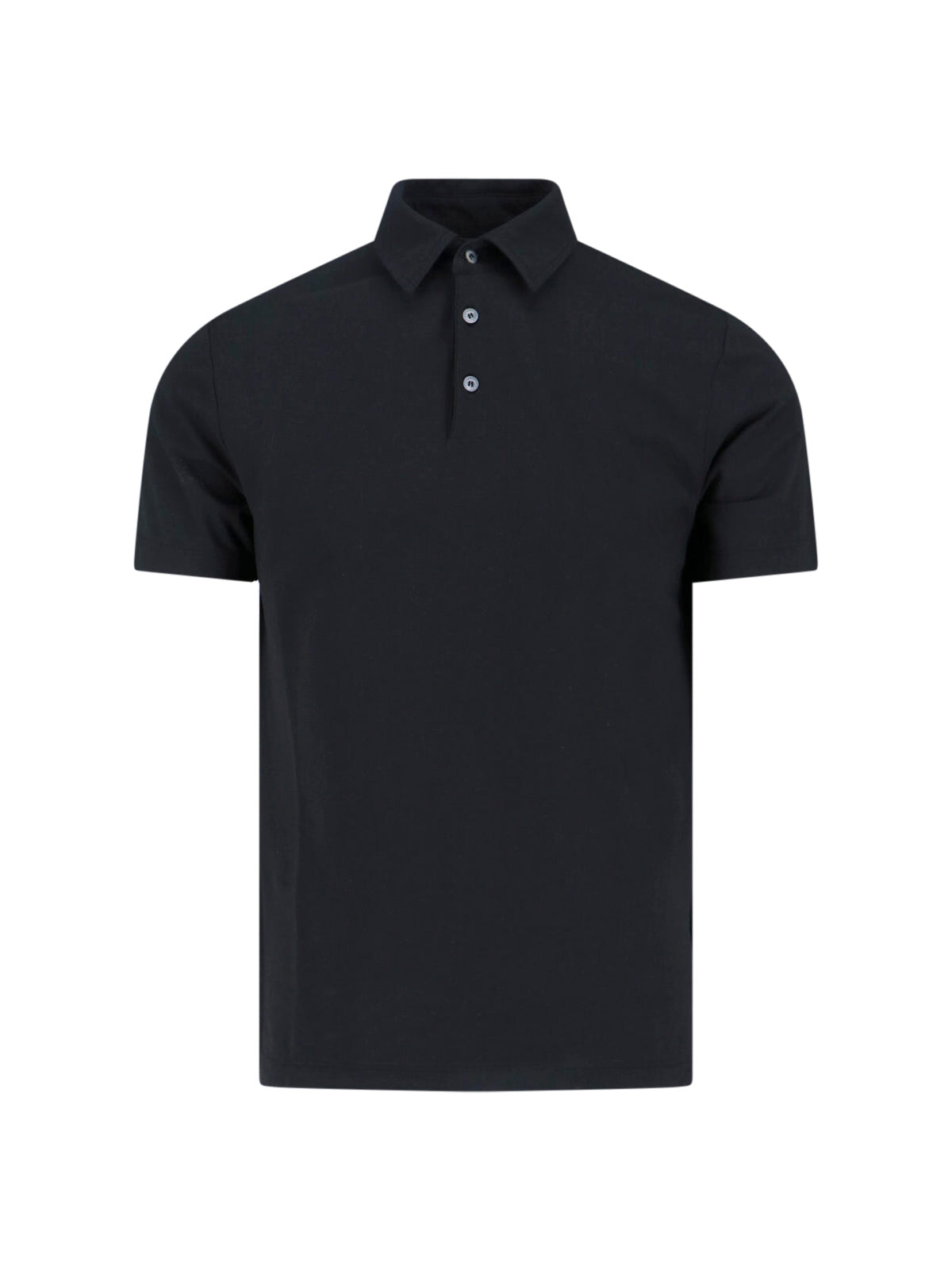 Zanone T-shirts and Polos Black Cotton