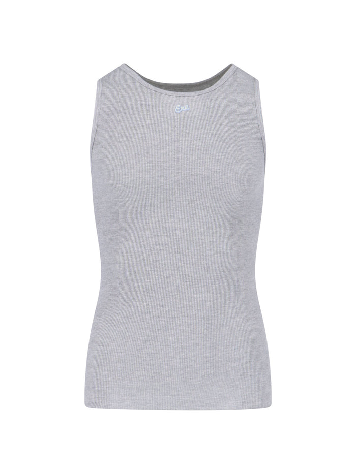 ERL Top Grey Cotton