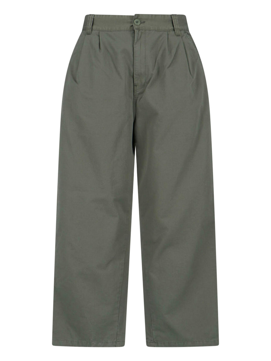 Carhartt Wip 100% Cotton trousers in green