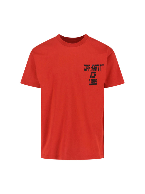Carhartt Wip 100% Organic Cotton t-shirt in red