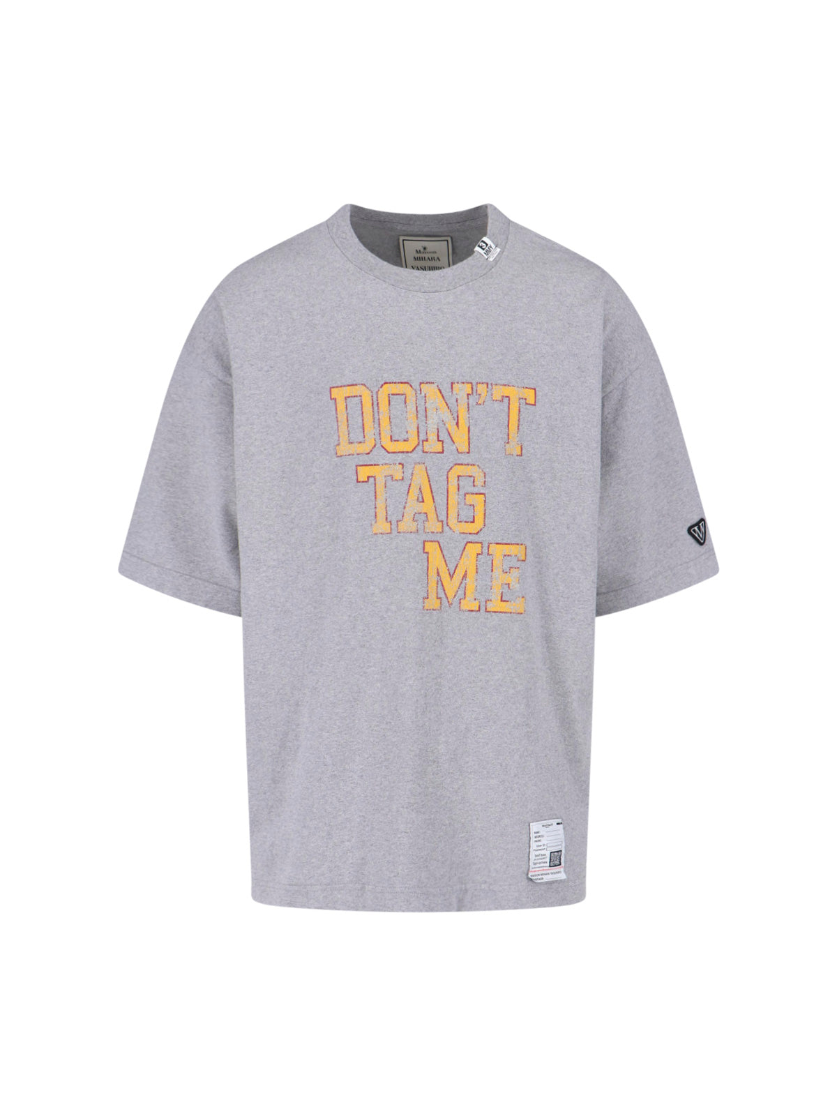 MAISON MIHARA YASUHIRO T-shirts and Polos Grey Cotton
