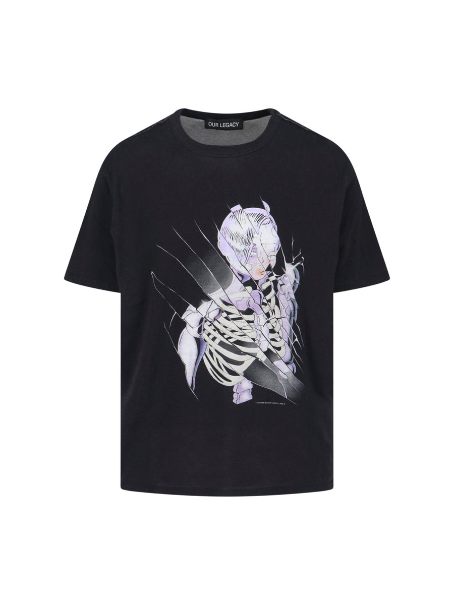 Our Legacy 100% Cotton t-shirt in black