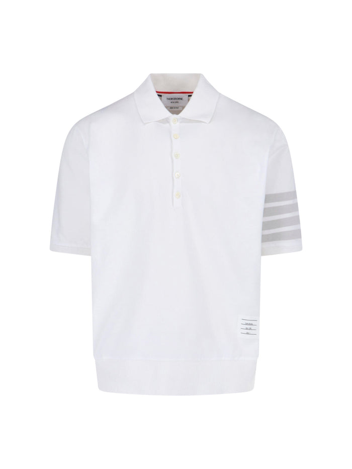 Thom Browne T-shirts and Polos White Cotton