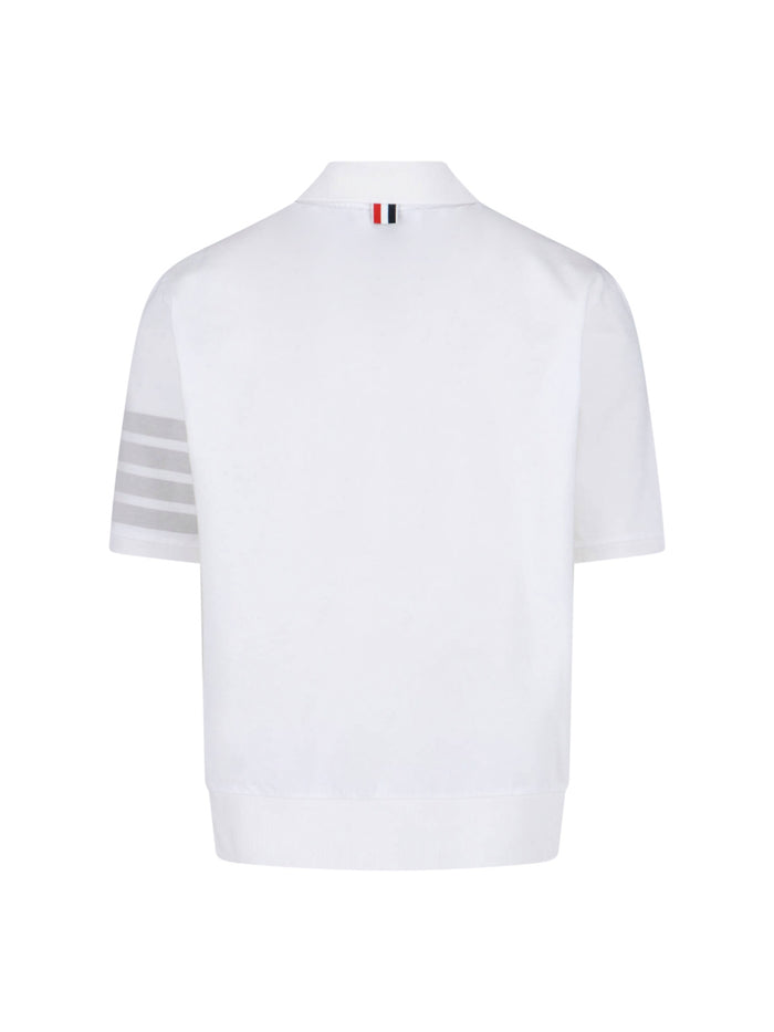 Thom Browne T-shirts and Polos White Cotton
