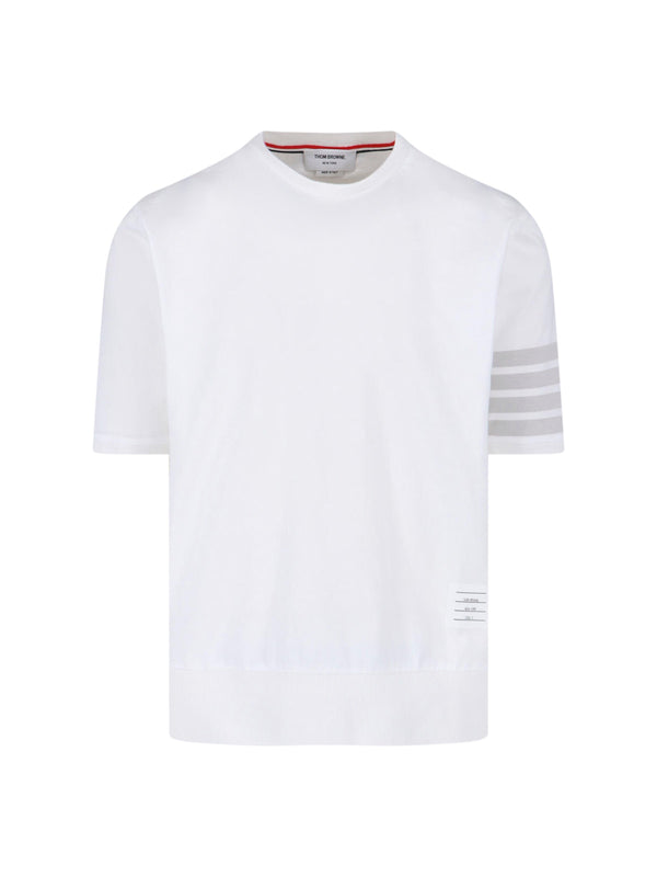 Thom Browne 100% Cotton t-shirt in white