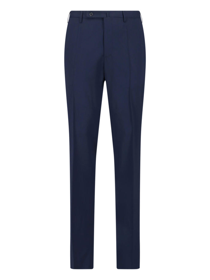 Incotex Trousers Blue Virgin Wool