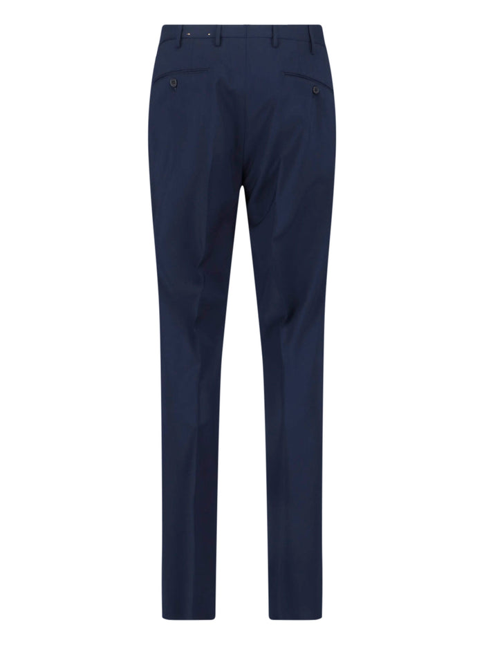 Incotex Trousers Blue Virgin Wool