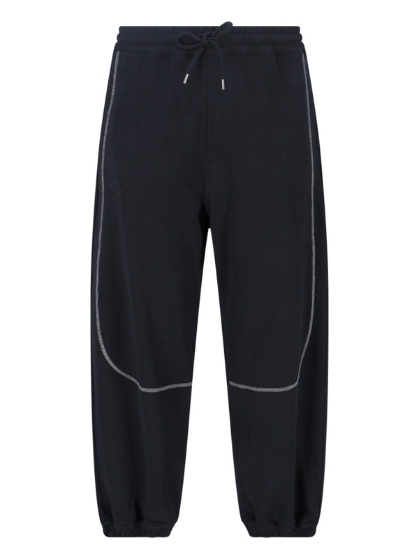 Vivienne Westwood 100% Cotton jogger pants in black