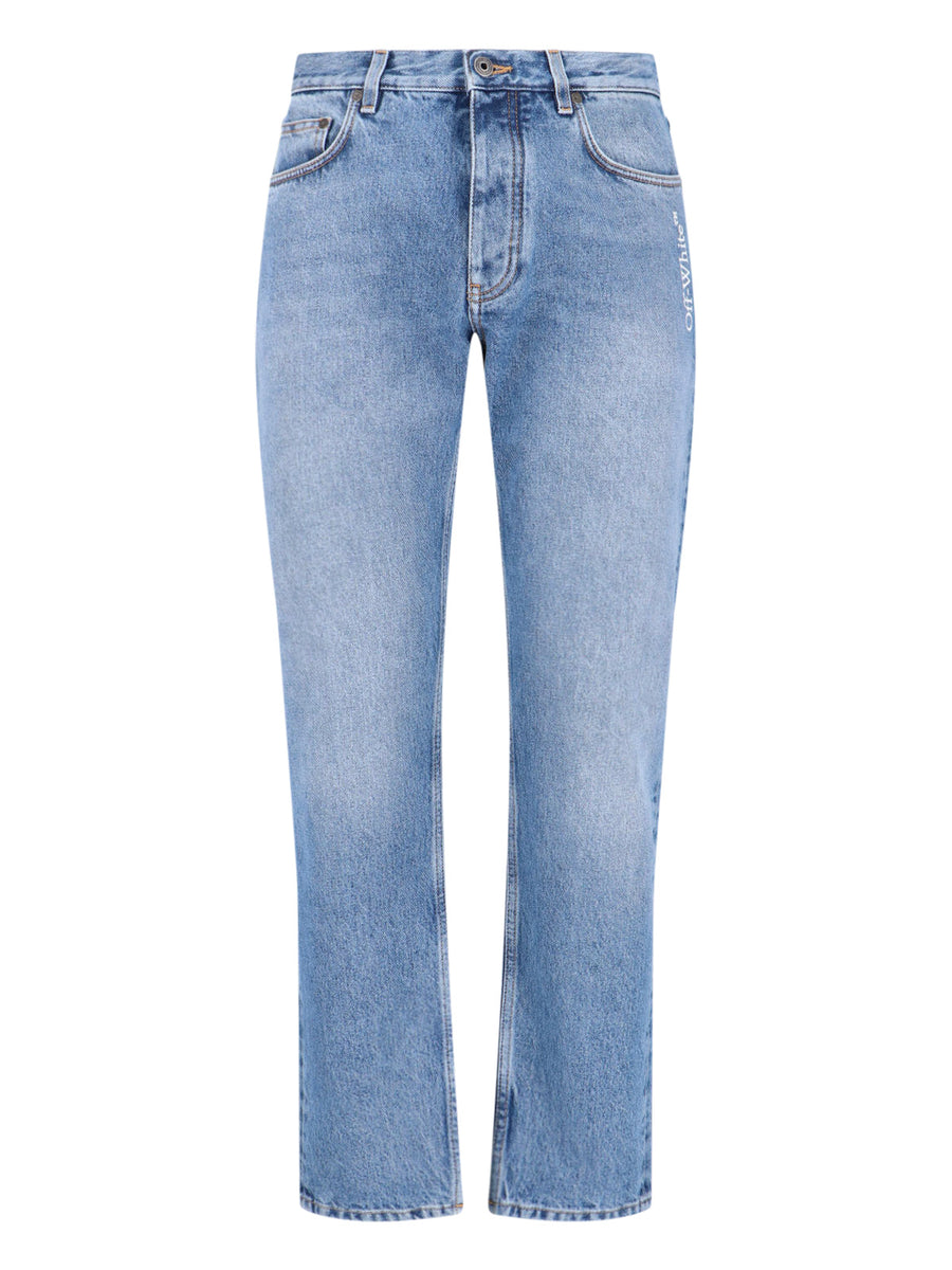 Off-White 100% Cotton jeans in blue