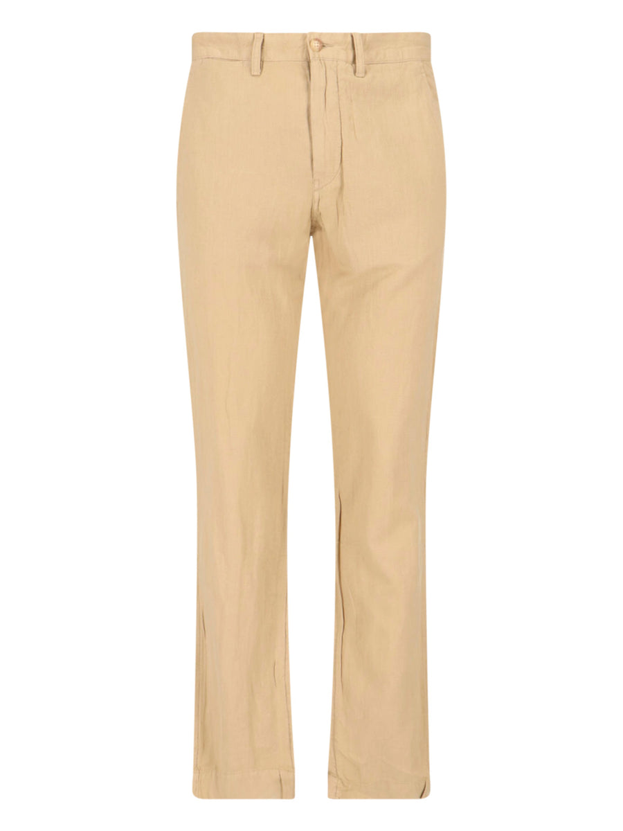 Polo Ralph Lauren 53% Linen trousers in beige