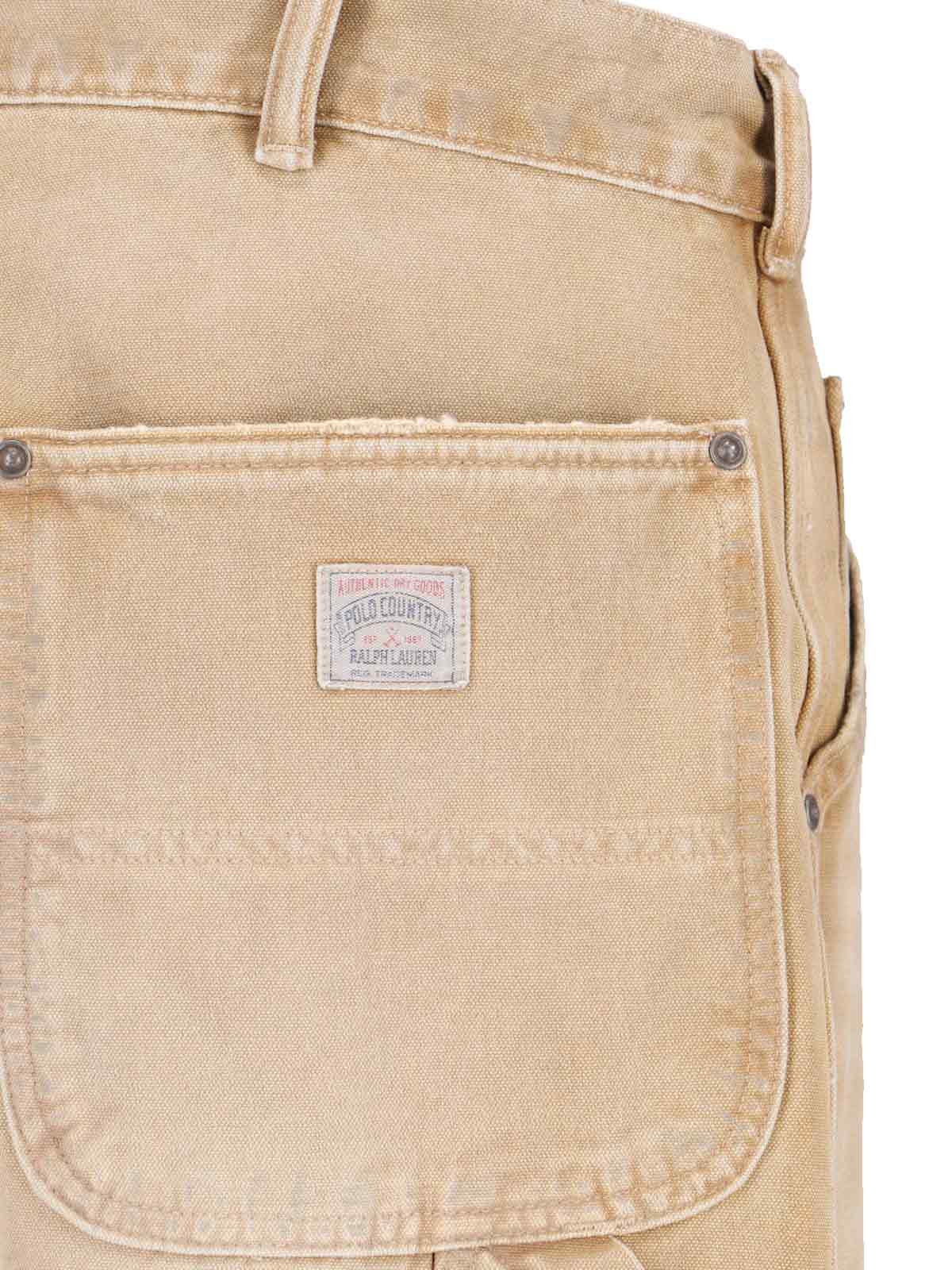 Polo Ralph Lauren Trousers Brown Cotton