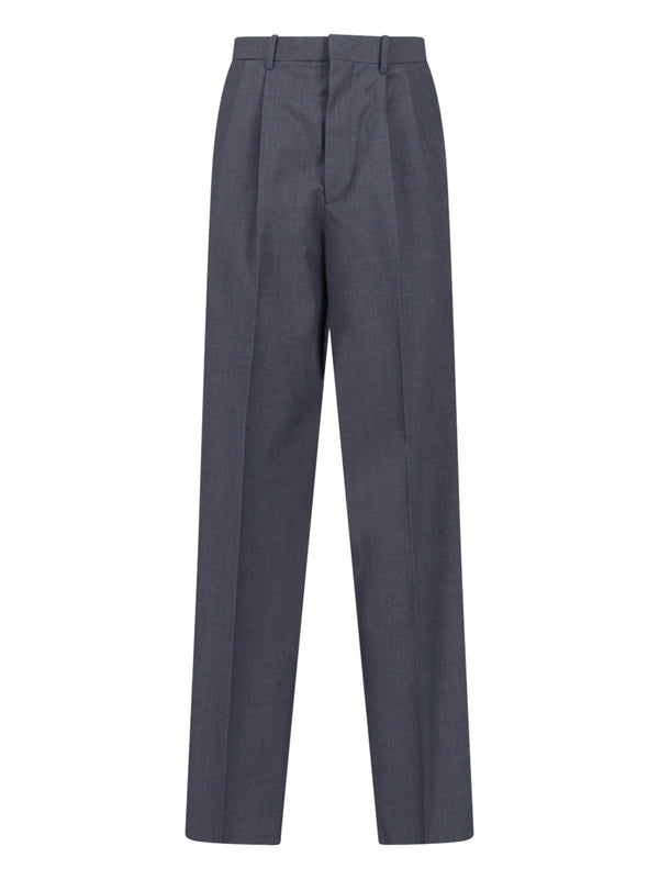 Jil Sander 100% Virgin Wool trousers in gray