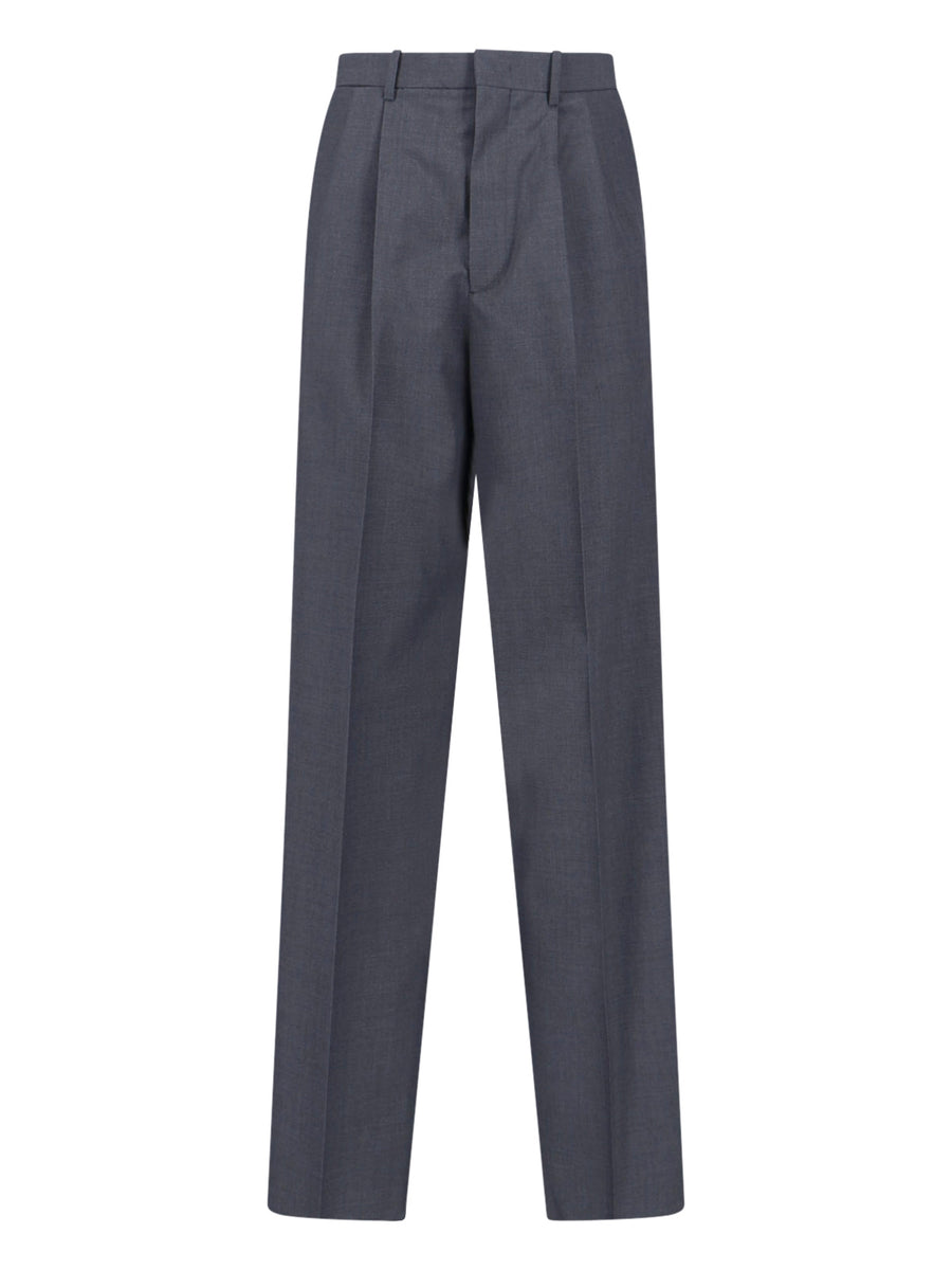 Jil Sander 100% Virgin Wool trousers in gray