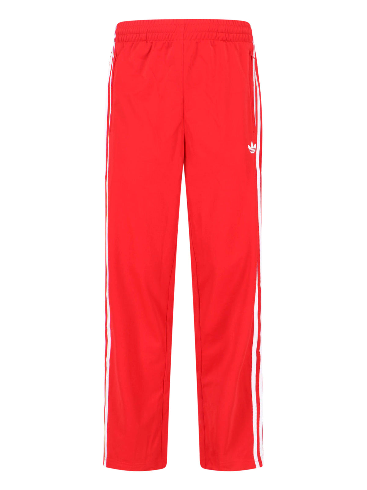 Adidas Trousers Red Recycled Polyester