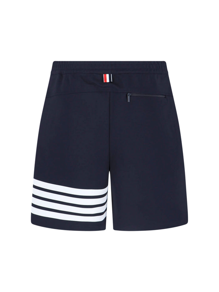 Thom Browne Trousers Blue Viscose