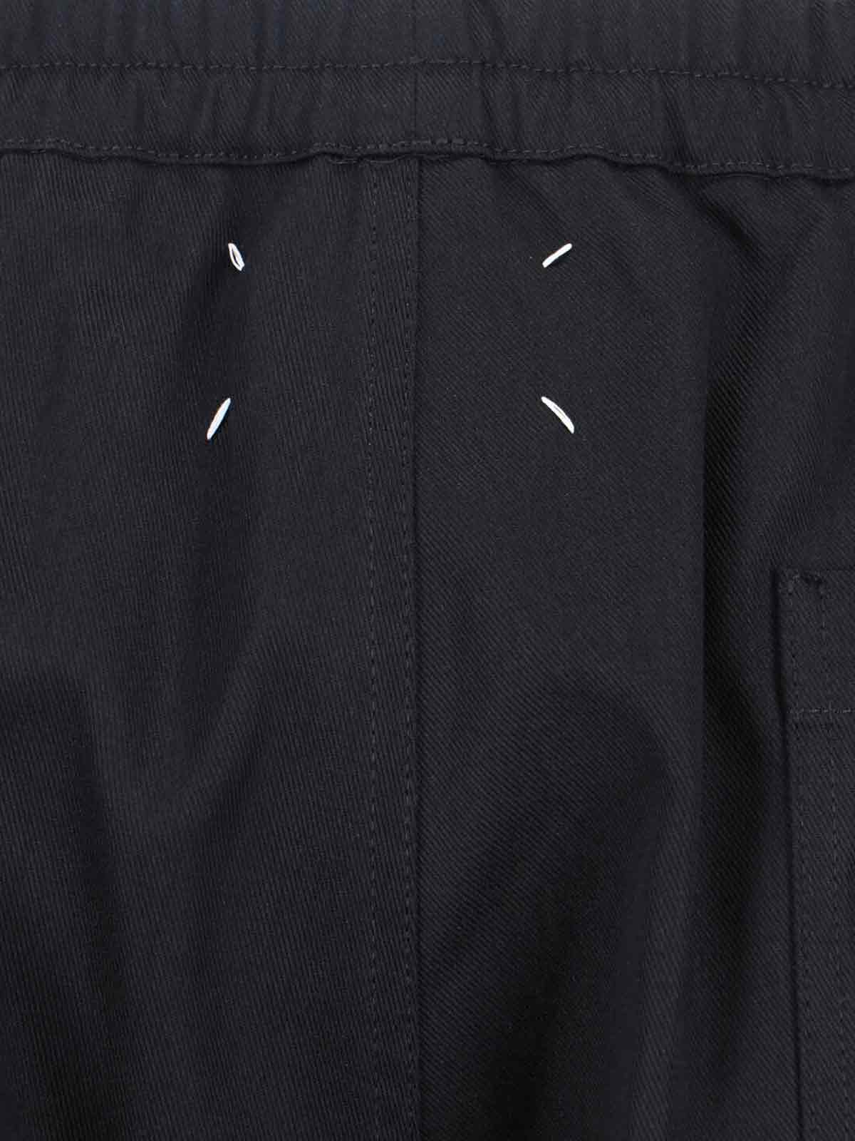 Maison Margiela Trousers Black Polyester