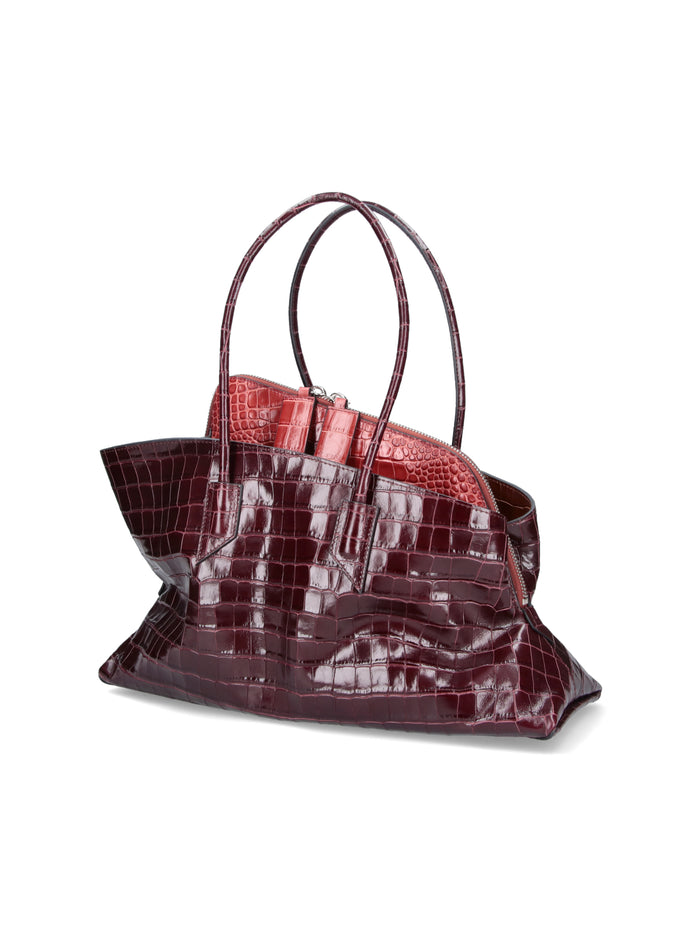 The Attico Bags Red Leather