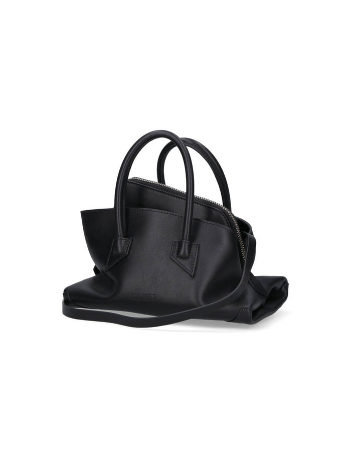 The Attico Bags Black Leather