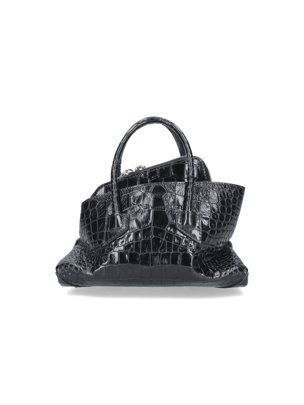 The Attico Bags Black Leather