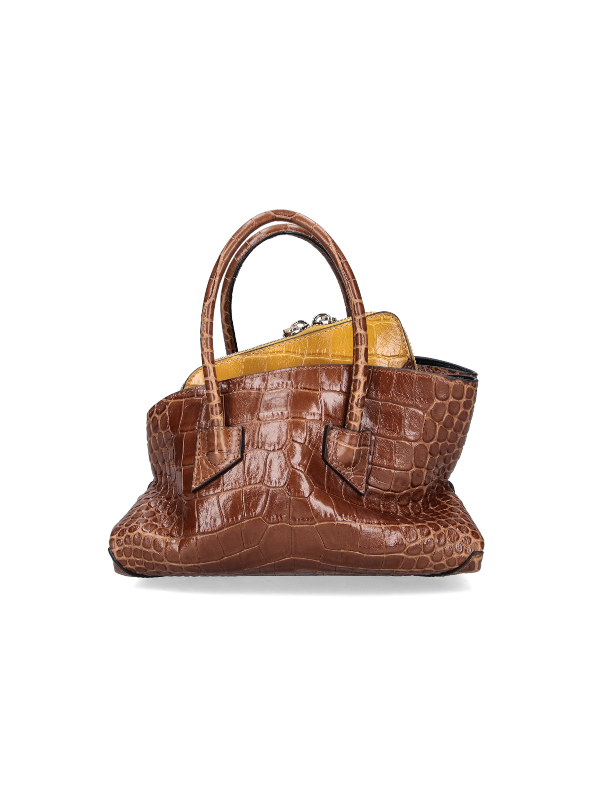 The Attico Bags Brown Leather