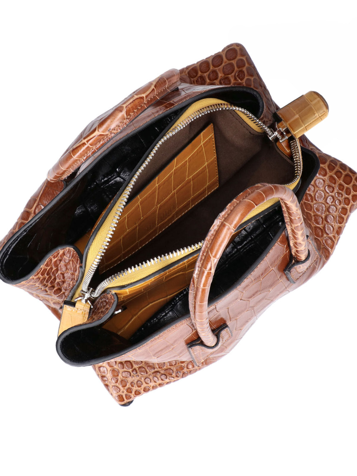 The Attico Bags Brown Leather