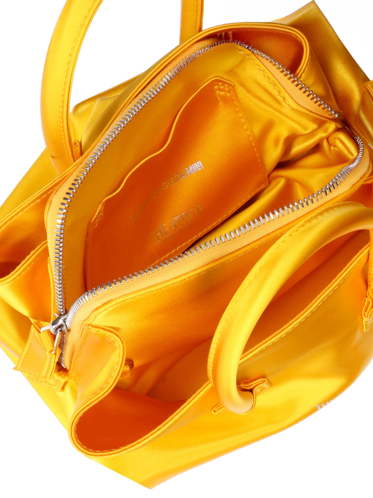 The Attico Bags Yellow Leather