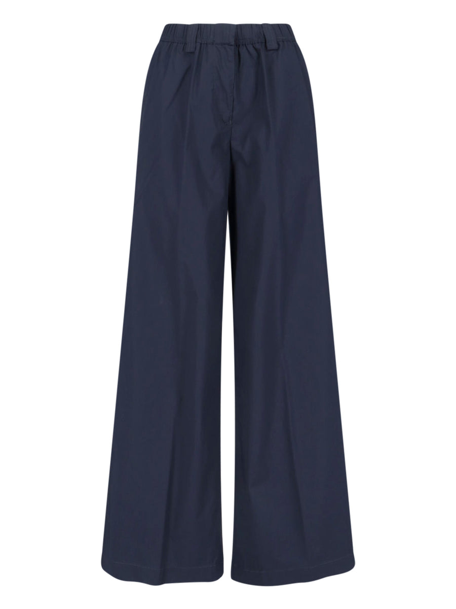 Aspesi 62% Cotton trousers in navy