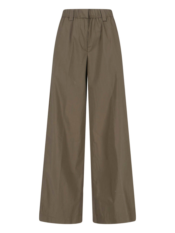 Aspesi 62% Cotton trousers in green