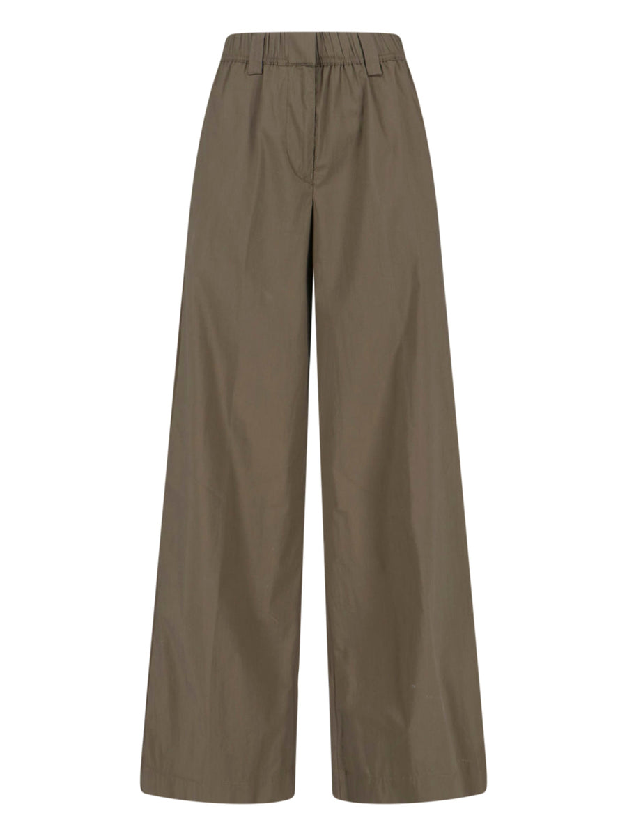 Aspesi 62% Cotton trousers in green