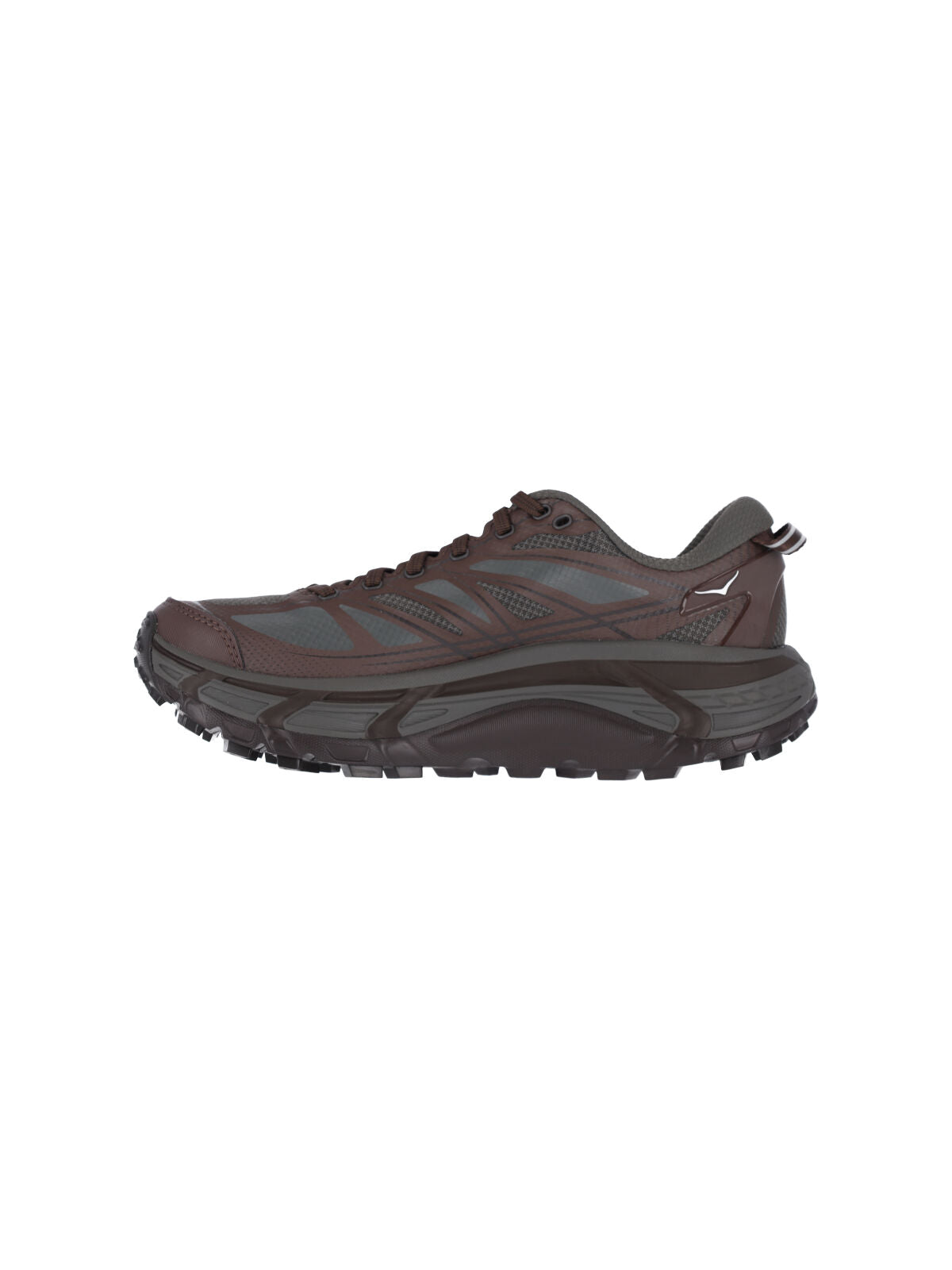 HOKA Sneakers Brown Fabric