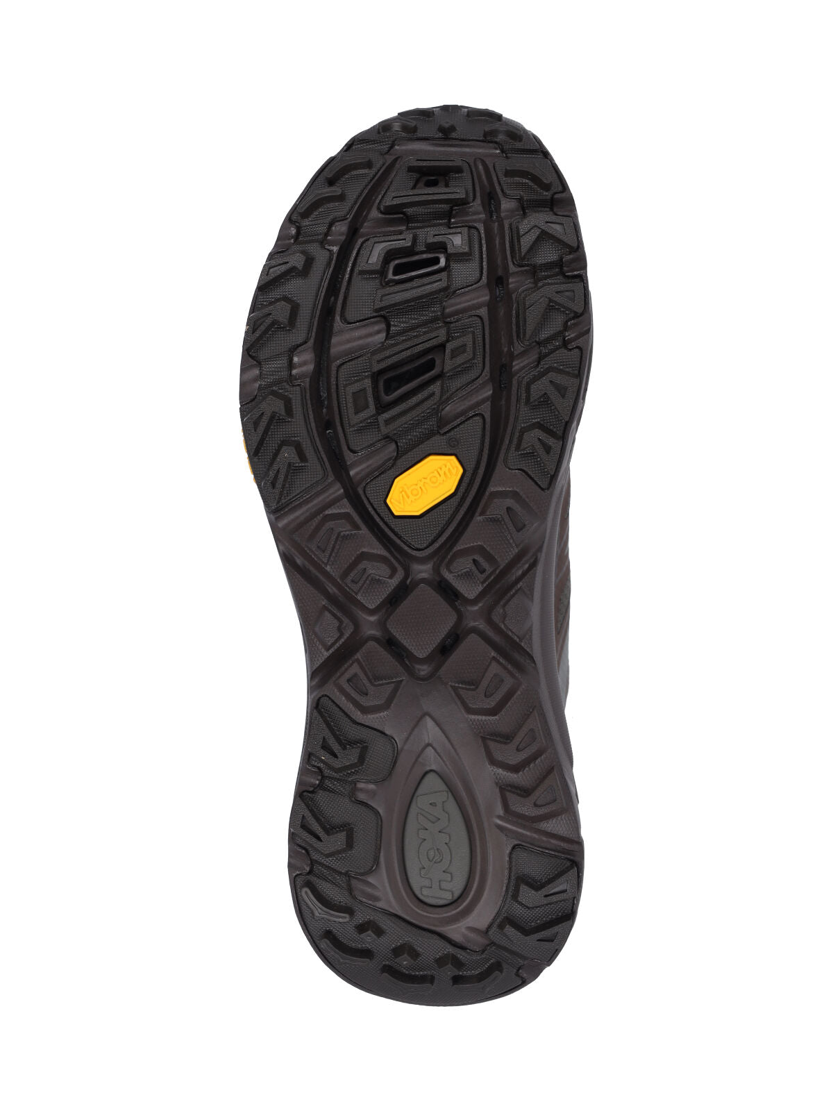 HOKA Sneakers Brown Fabric