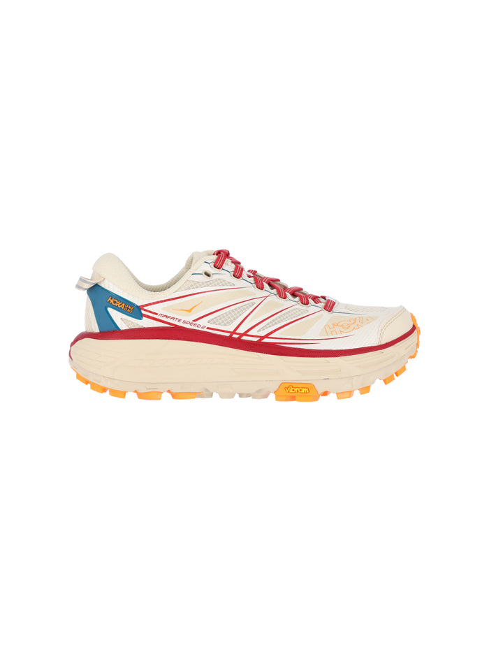 HOKA Sneakers White Fabric
