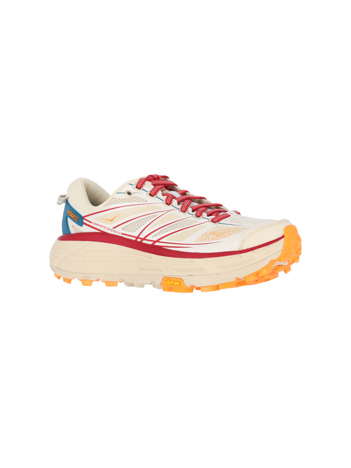 HOKA Sneakers White Fabric