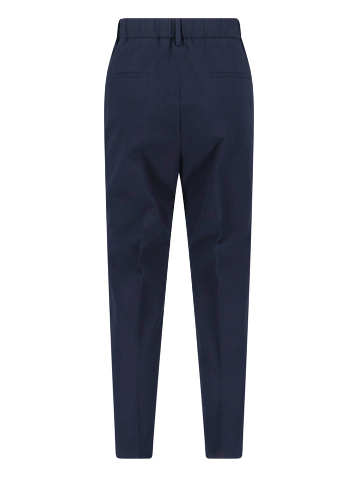 Incotex Trousers Blue Cotton