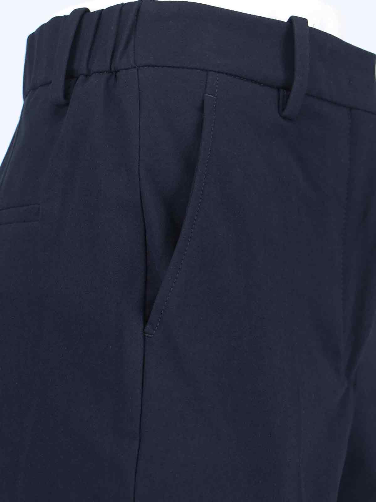 Incotex Trousers Blue Cotton