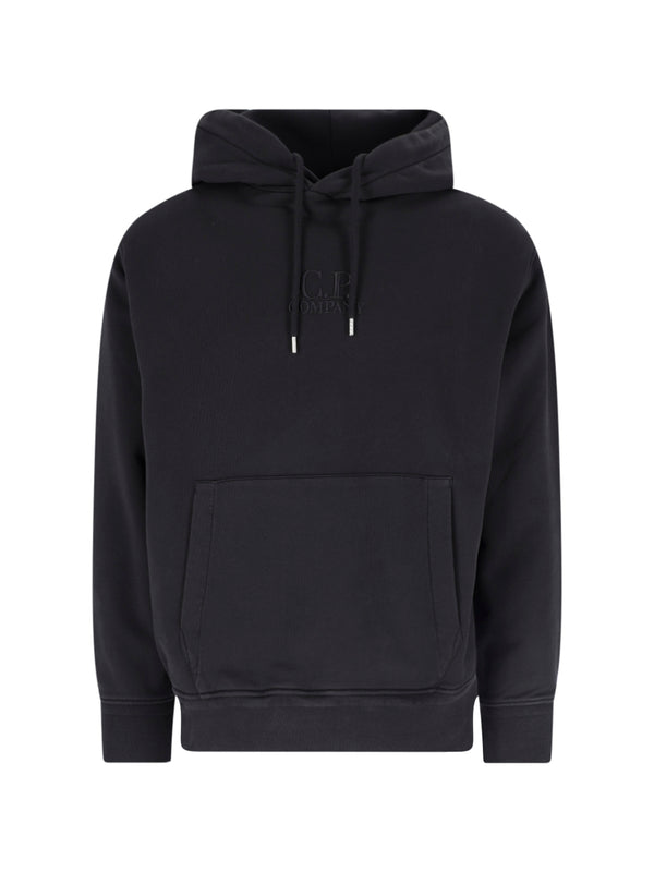 C.P. Company 100% Cotton hoodie in black