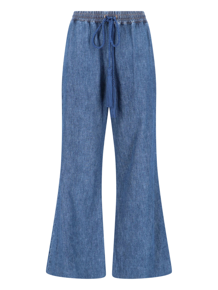 Valentino 100% Cotton jeans in blue