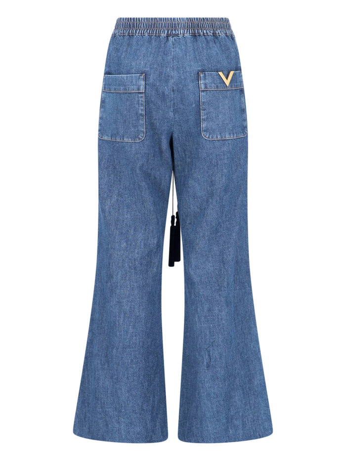 Valentino Jeans Blue Cotton