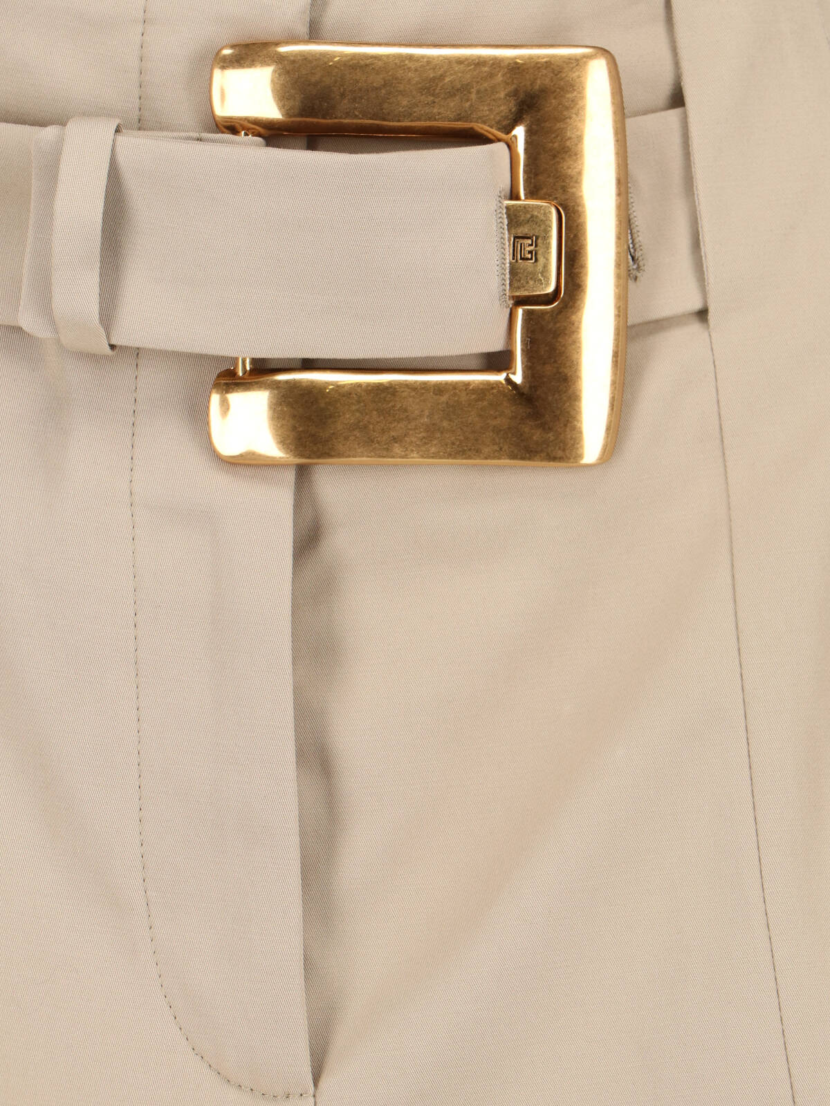 Balmain Trousers Beige Cotton
